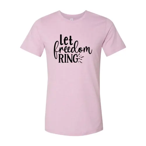 Let Freedom Ring T-shirt  3XL / Heather Prism Lilac