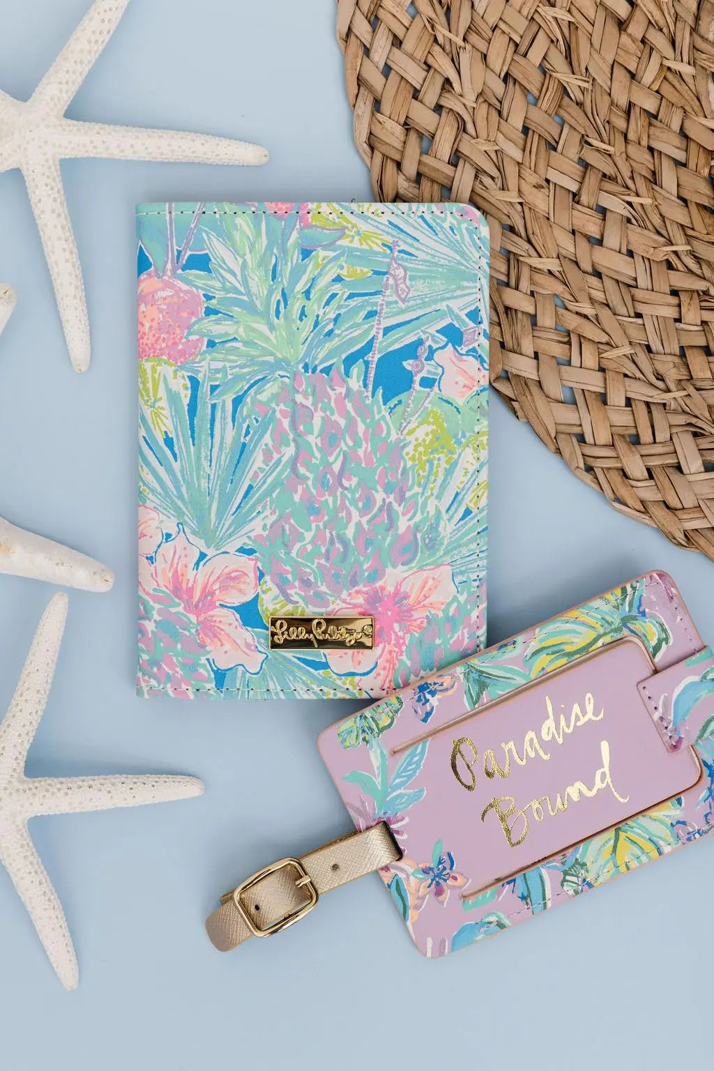 Lilly Pulitzer Vegan Leather Passport Holder {Swizzle In}
