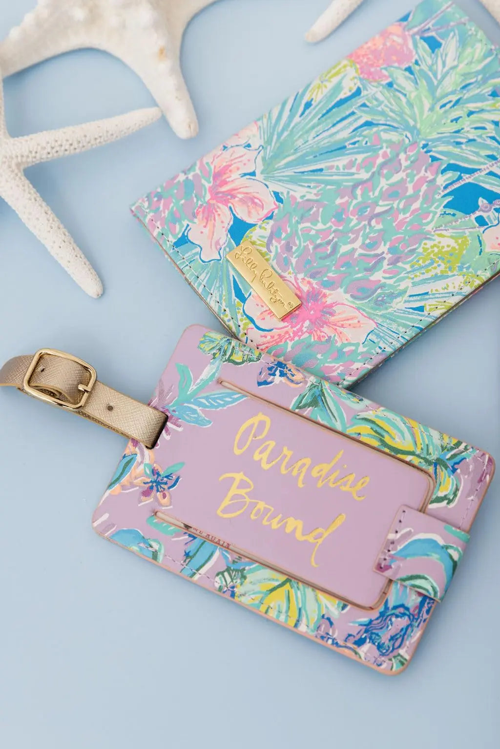 Lilly Pulitzer Vegan Leather Passport Holder {Swizzle In}
