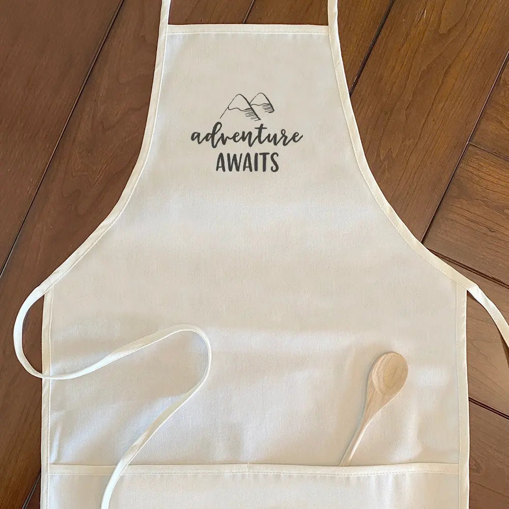 Adventure Awaits Women's Apron {Mountains}