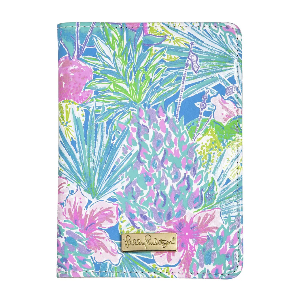 Lilly Pulitzer Vegan Leather Passport Holder {Swizzle In}