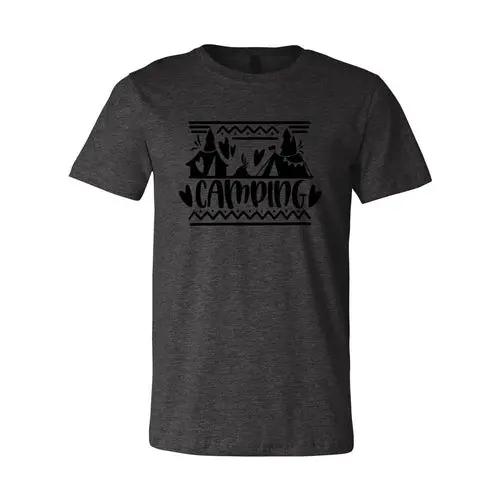 Camping Graphic Tee  3XL / Dark Grey Heather