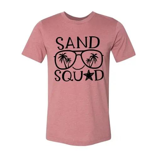Sand Squad Graphic Tee  3XL / Heather Mauve