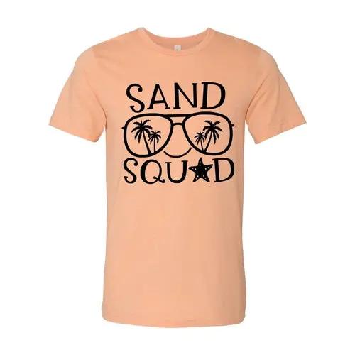 Sand Squad Graphic Tee  3XL / Heather Peach