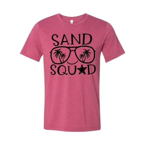 Sand Squad Graphic Tee  3XL / Heather Raspberry