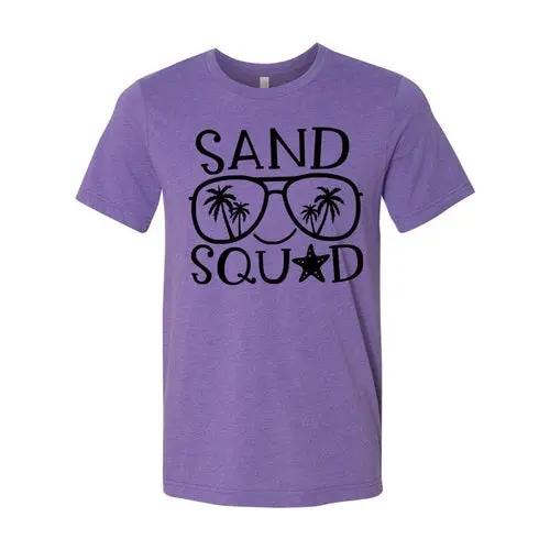 Sand Squad Graphic Tee  3XL / Heather Team Purple