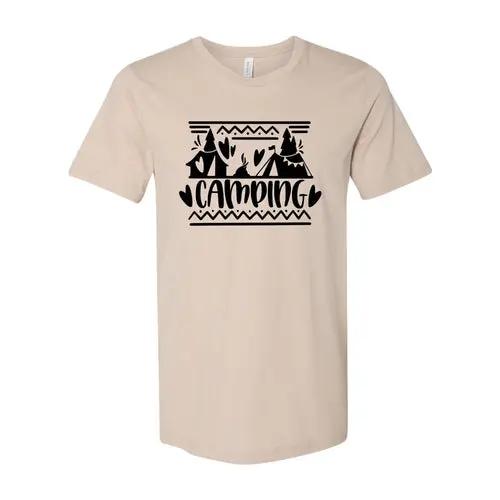 Camping Graphic Tee  3XL / Tan