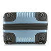 Joy Mangano Hardside Medium Luggage (Carry-on) and Xl Luggage Combo, Steel Blue