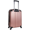 Kenneth Cole Reaction Out Of Bounds 4-Wheel Hardside 3-Piece Luggage Set: 20" Carry-on, 24", 28" (Rose Gold)