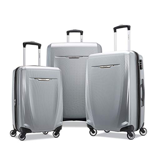 Samsonite Amplitude Hardside large spinner luggage Silver size 29"