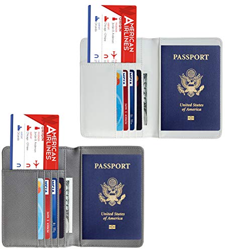 New Beautiful Designer MIAMICA Passport Case - Protector Travel Organizer