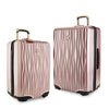 oy Mangano Hardside Medium Luggage (Carry-on) and Xl Luggage Combo, Rose Quartz