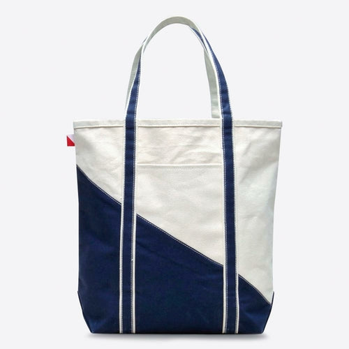Sturdy Canvas Boat and Tote Bag - Navy Blue