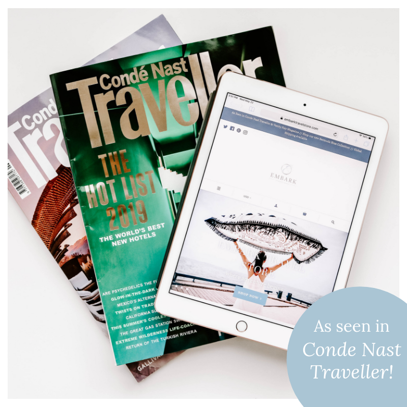 We're in Conde Nast Traveller Magazine!