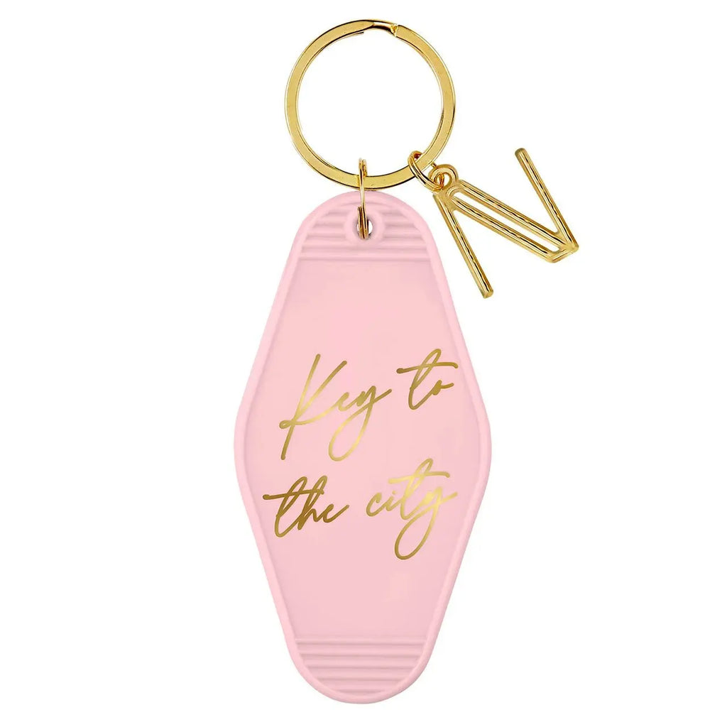 Key To The City Pink Motel Keychain
