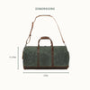 Men's Leather Weekender Bag