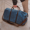 Men's Leather Weekender Bag