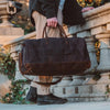 Men's Leather Weekender Bag