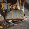 Men's Leather Weekender Bag