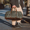 Men's Leather Weekender Bag