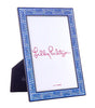 Lilly Pulitzer 5x7 Blue Picture Frame {Greek Key}