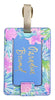 Lilly Pulitzer Women's Leatherette Luggage Tag, Swizzle in