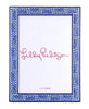 Lilly Pulitzer 5x7 Blue Picture Frame {Greek Key}