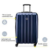 Delsey Helium Aero Metallic Green Luggage Set