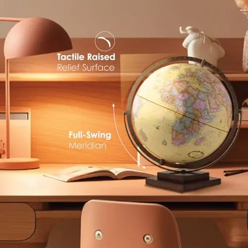 Antique Revolution Globe, 12”