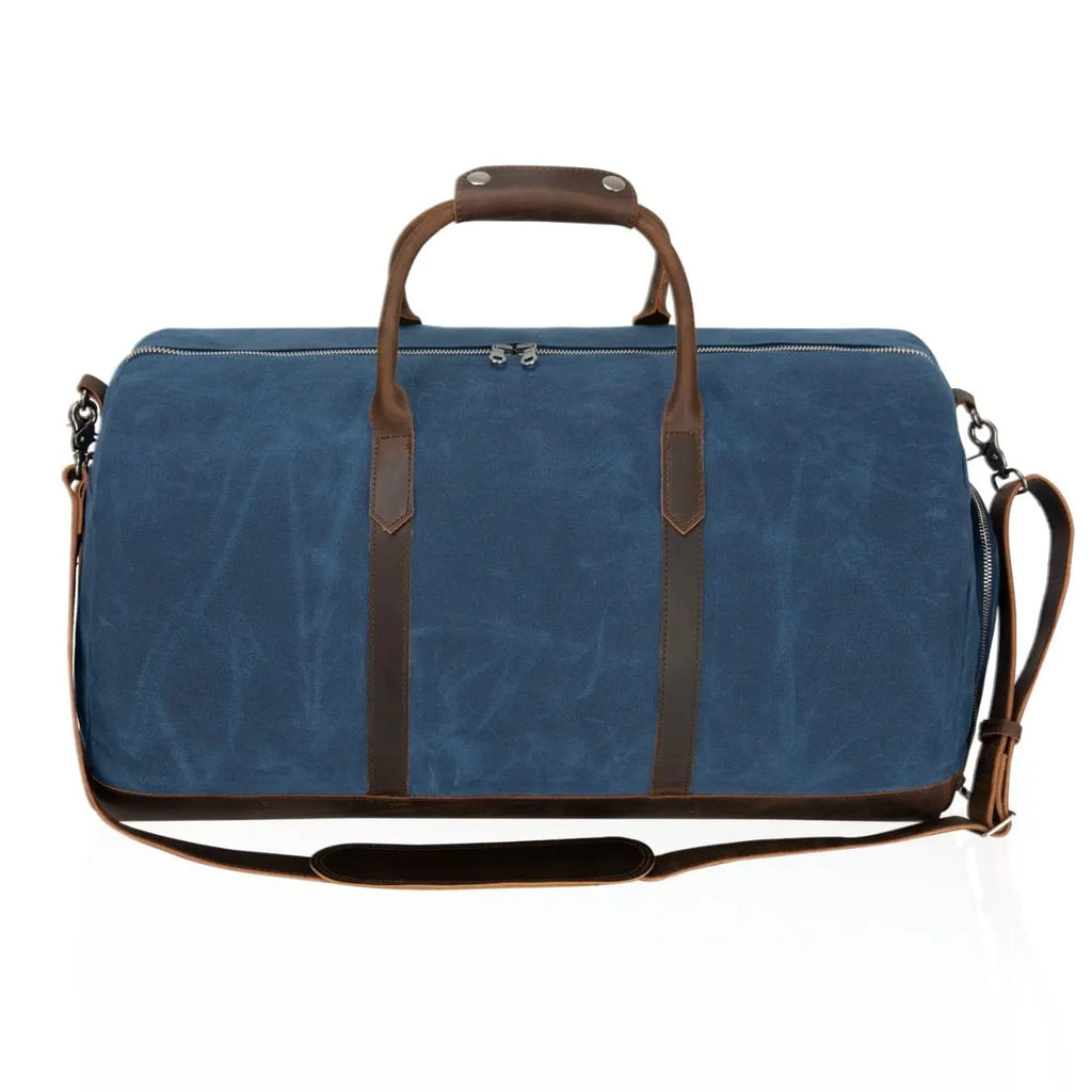 Men's Leather Weekender Bag