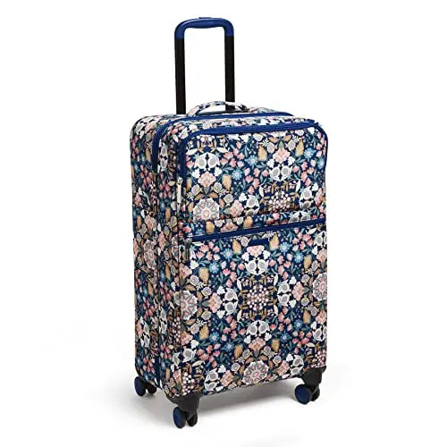 Vera Bradley Softside Rolling Luggage Set {Enchanted Mandala Blue}