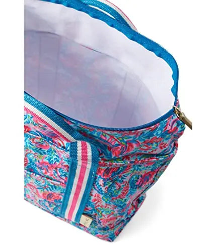 Lilly Pulitzer Mini Mercato Tote {Surf Blue Flim Flam}