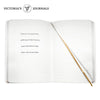 Victoria's Journals White Vintage Journal