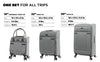 Kensie Hudson Luggage Set (Heather Gray)