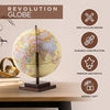 Antique Revolution Globe, 12”