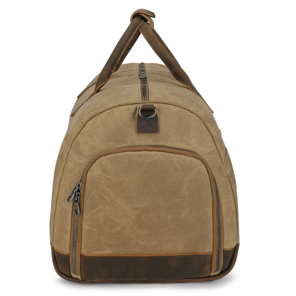 Men's Leather Weekender Bag