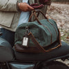 Men's Leather Weekender Bag