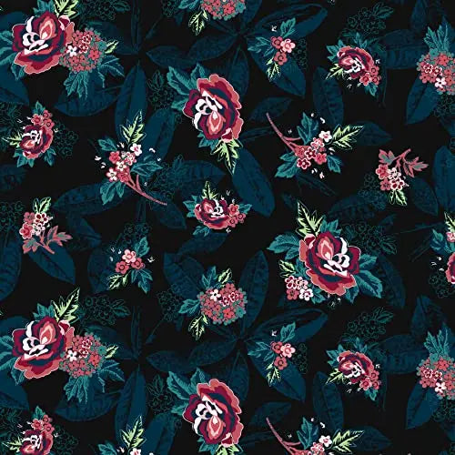 Vera Bradley Hardside Rolling Luggage  29" {Rose Foliage}