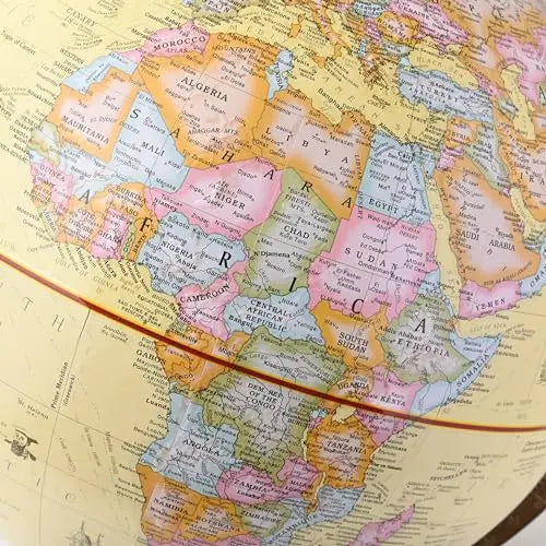 Antique Revolution Globe, 12”