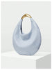 Blue Crescent Clutch