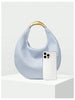 Blue Crescent Clutch