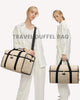 Neutral Travel Duffel Bag