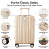 Hanke Expandable Hardshell 3-Piece Luggage Set (Cuba Sand)
