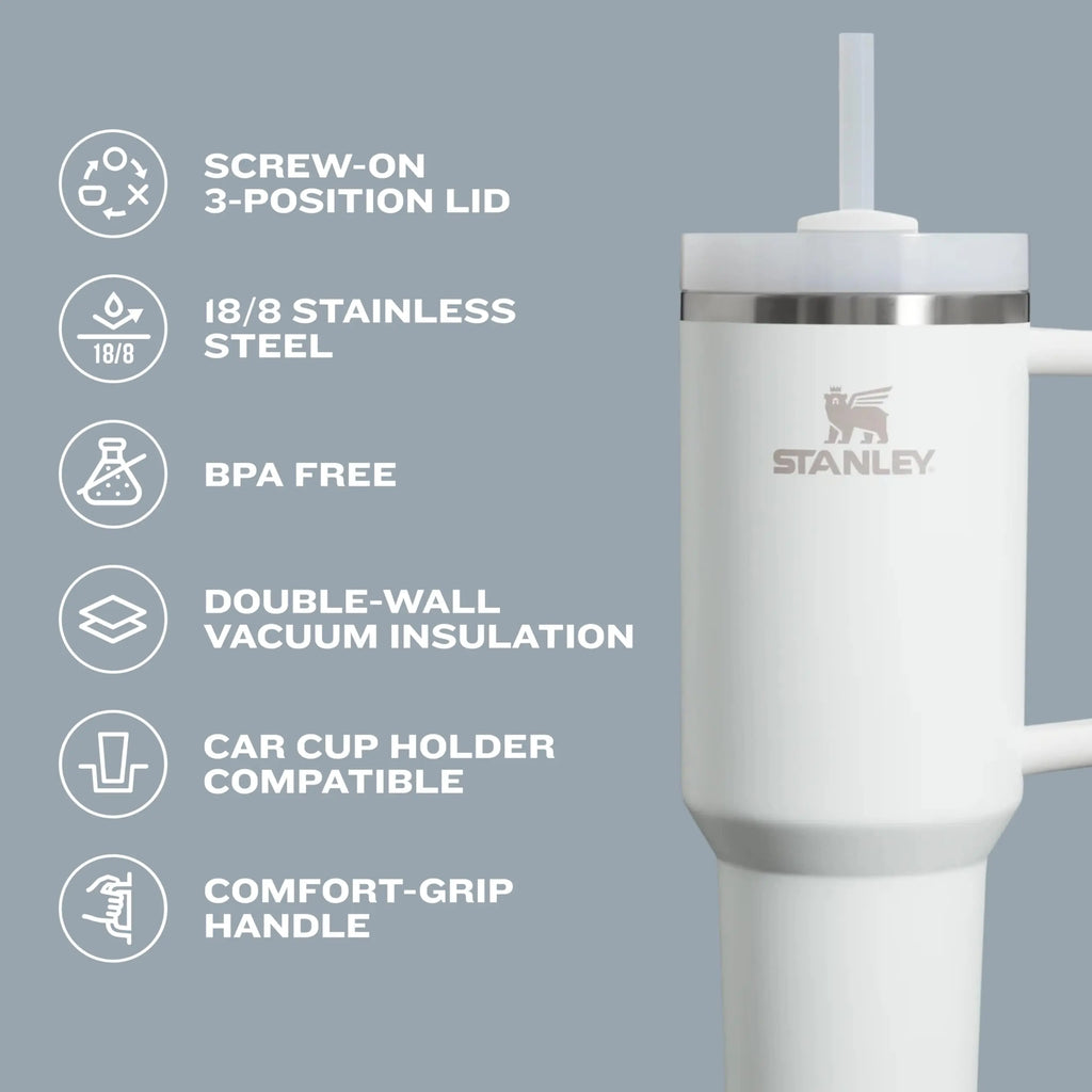 Stanley Quencher H2.0 Tumbler (Cream)