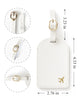 Cream Luggage Tags