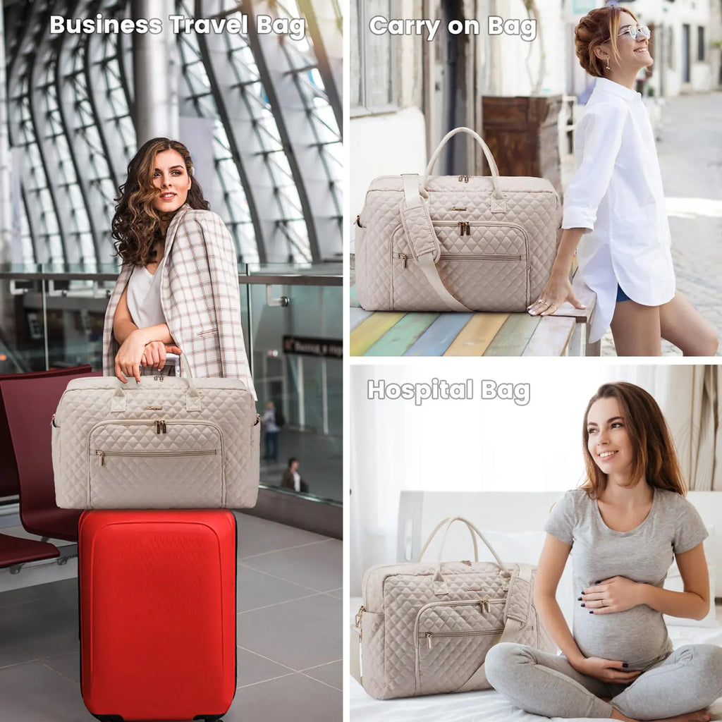 LOVEVOOK Travel Duffle Bag 3-Piece Gift Set
