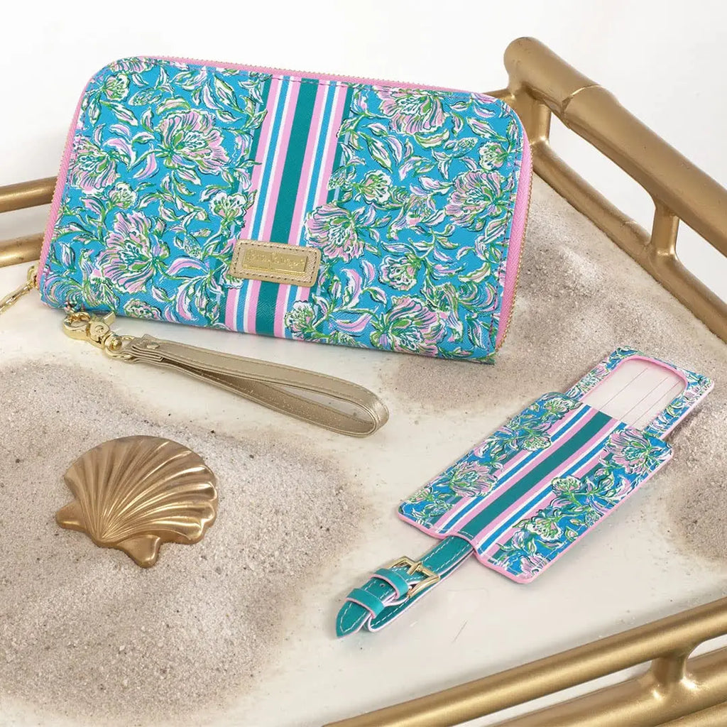 Lilly Pulitzer Travel Wallet Passport Holder {Chick Magnet}
