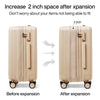 Hanke Expandable Hardshell 3-Piece Luggage Set (Cuba Sand)