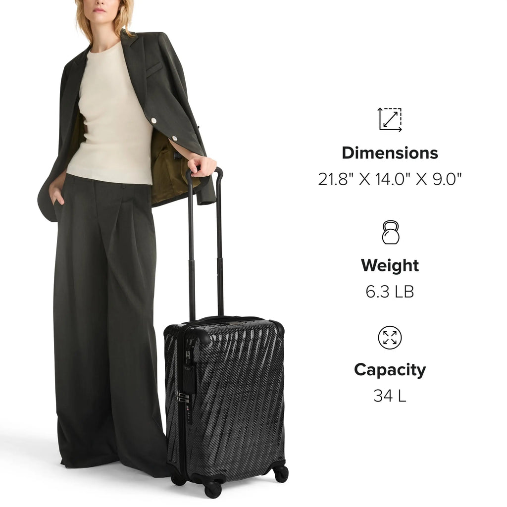 TUMI 19 Degree Lite Hard Shell International Carry-On {Amber}