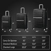 Samsonite Freeform Medium Checked Luggage (Lilac)